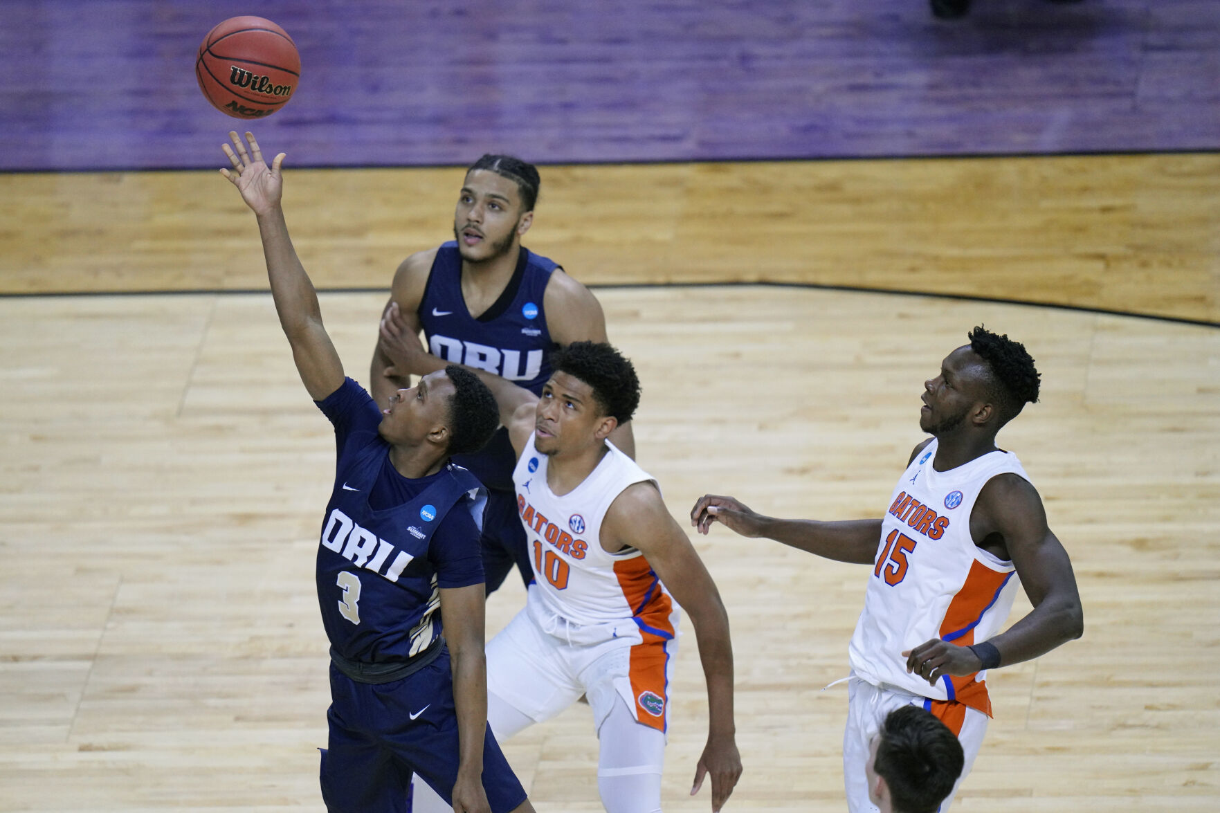 NCAA Oral Roberts Florida Basketball